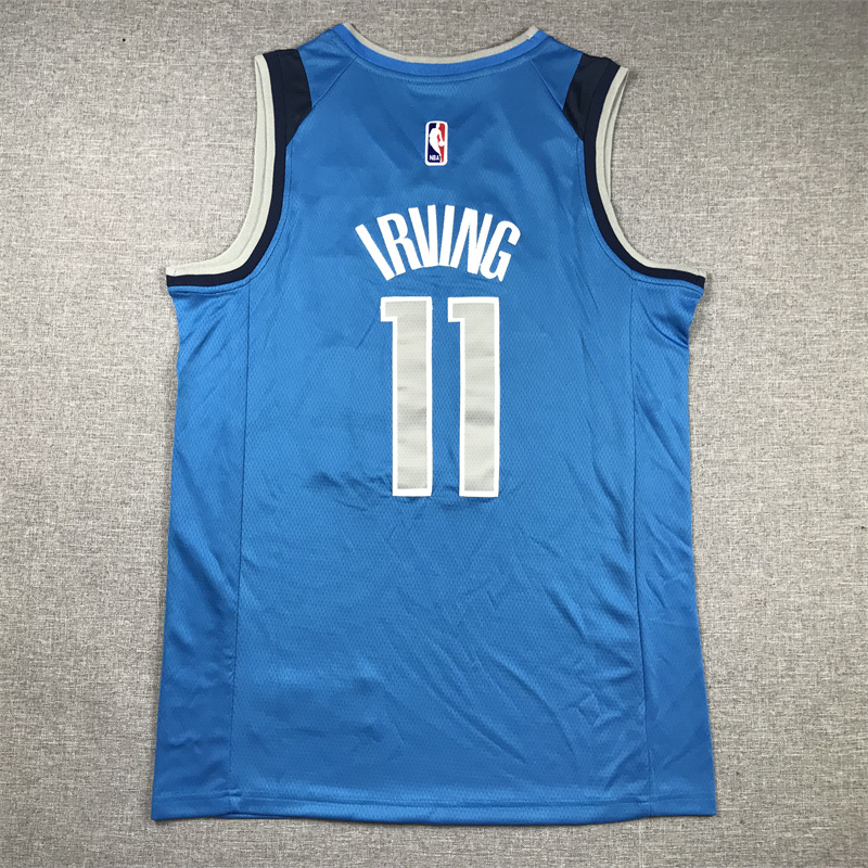 Men Dallas Mavericks #11 Irving Light Blue Nike 2025 NBA Jersey->dallas mavericks->NBA Jersey